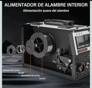 Máquina Soldar Inverter MIG/MMA 160A