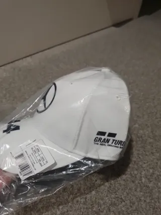 Gorra Mercedes-Benz Blanca Lewis Hamilton