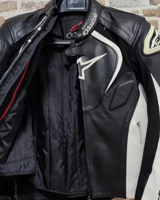 Chaqueta Moto Alpinestars Jaws Piel Talla 50
