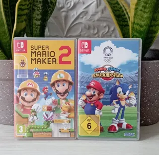 ☆ Pack Super Mario Maker 2 + Mario & Sonic ☆ NSW ☆