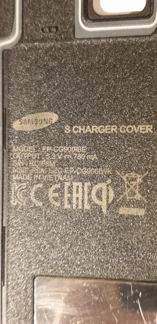 Samsung S5 Tapa Carga Inalambrica