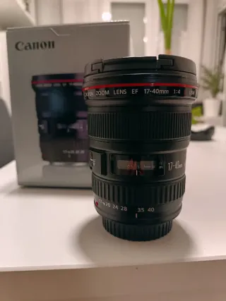 Objetivo Canon EF 17-40mm f/4L USM