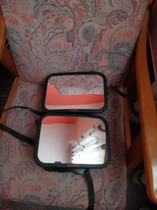 Dos Espejos de seguridad Moltó para coche