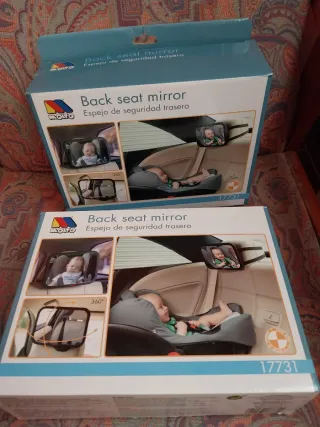 Dos Espejos de seguridad Moltó para coche