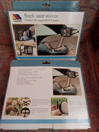 Dos Espejos de seguridad Moltó para coche