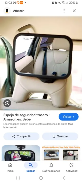 Dos Espejos de seguridad Moltó para coche