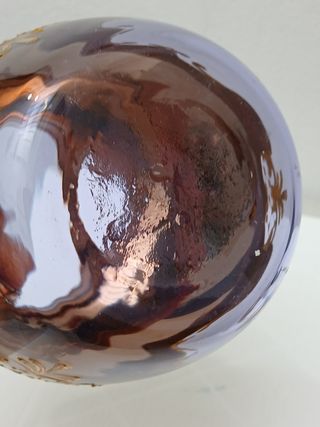 Vaso Murano Vintage Oro e Viola