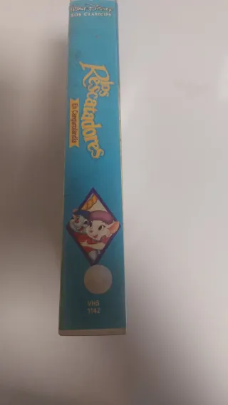 VHS Los Rescatadores Walt Disney