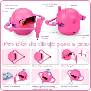 Robot Dibujo Educativo Infantil
