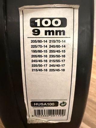 Cadenas de Nieve Sin Usar TALLA 100