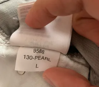 Pantalón Quiksilver Ancho Talla L Gris