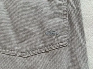 Pantalón Quiksilver Ancho Talla L Gris