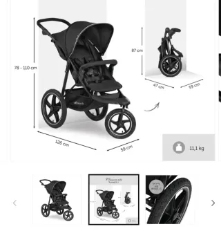 Silla de paseo Runner 2 Hauck