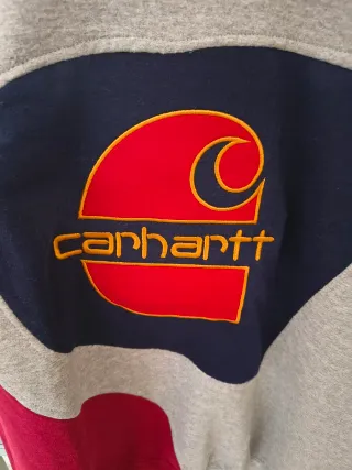 Jersey Carhartt Vintage Gris y Rojo