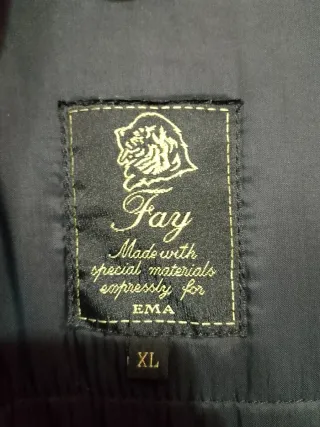 Giubbotto Fay Uomo Nero