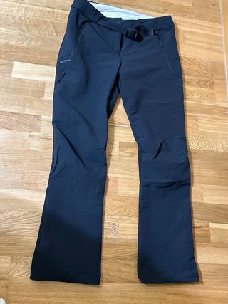 Pantalón térmico Montaña/nieve Mujer T. L Negro