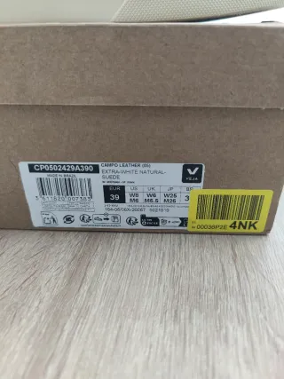 Zapatillas Veja Campo Talla 39