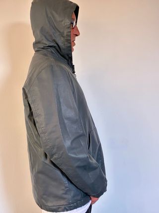 Giubbotto con cappuccio GAS grigio