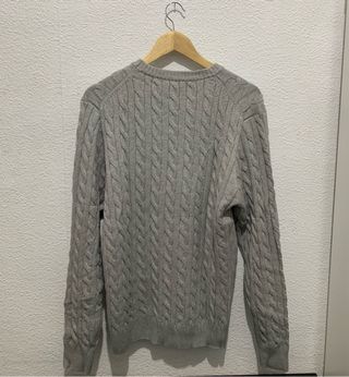 Jersey Polo Ralph Lauren Gris Trenzado