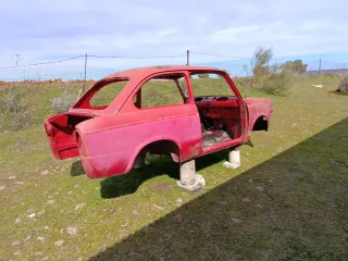 Seat 850 Especial piezas de carrocería frente