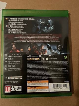 Resident Evil 2 Remake Xbox One/Series X