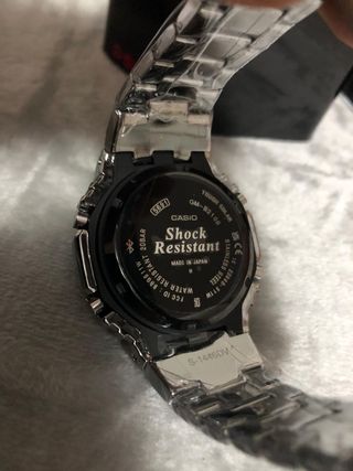 Reloj Azul y Plateado