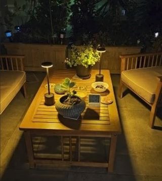 Coppia Lampade Design Moderno Nero