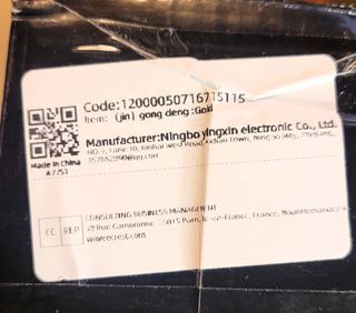 Coppia Lampade Design Moderno Nero