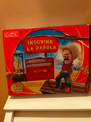 Gioco Indovina la parola. Gioco dell'impiccato.