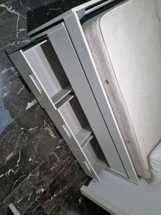 Cama nido con dos camas y cajones