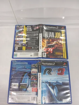 Lote 4 Videojuegos PlayStation 2 Carreras