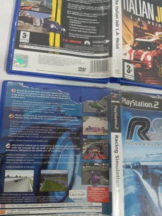 Lote 4 Videojuegos PlayStation 2 Carreras