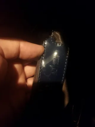 Bolso Armani Jeans Negro Charol