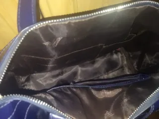 Bolso Armani Jeans Negro Charol