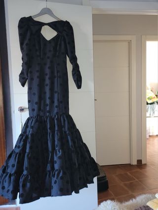 Traje de flamenca con lunares