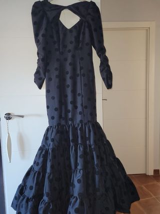 Traje de flamenca con lunares