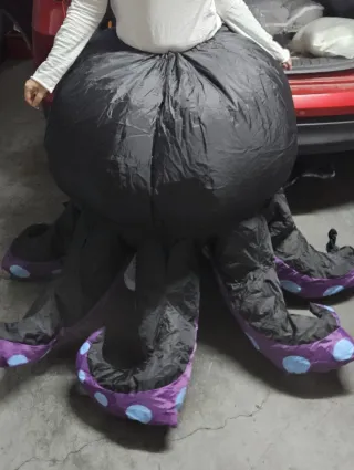 Disfraz inflable Ursula talla única