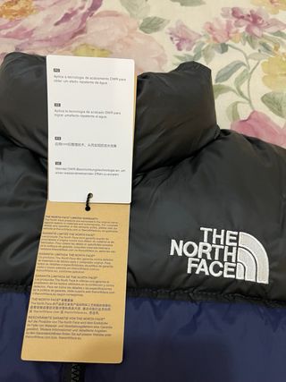 Chaqueta The North Face Azul y Negra Talla L