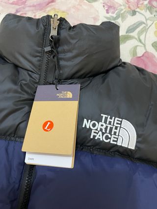 Chaqueta The North Face Azul y Negra Talla L