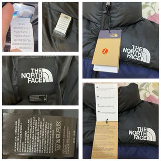 Chaqueta The North Face Azul y Negra Talla L