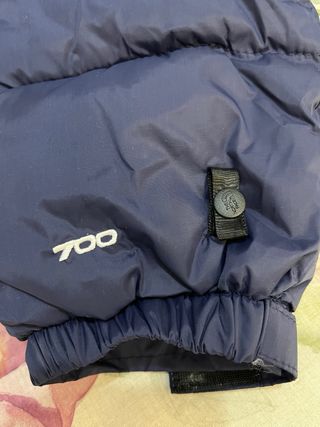 Chaqueta The North Face Azul y Negra Talla L