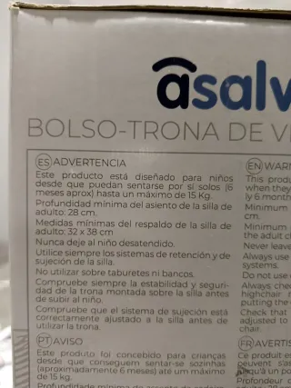 Trona de viaje Asalvo