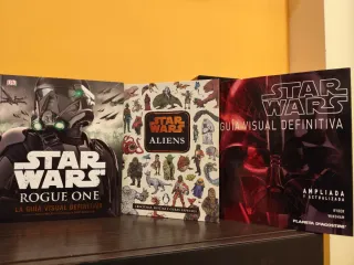 Pack de guías, diccionarios y libros de Star Wars