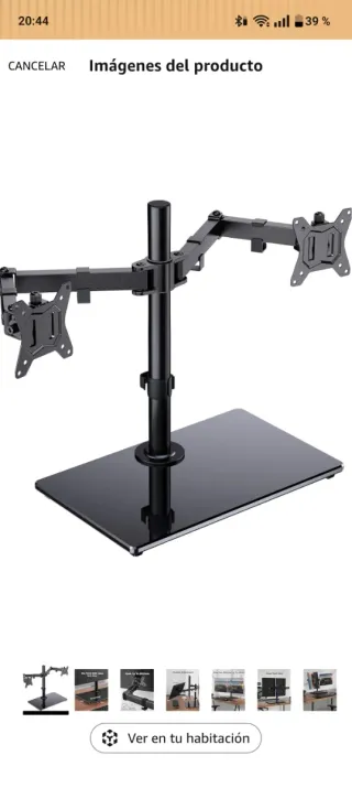 Soporte Doble Monitor Ajustable