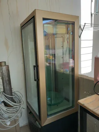 Vitrina expositora de tartas