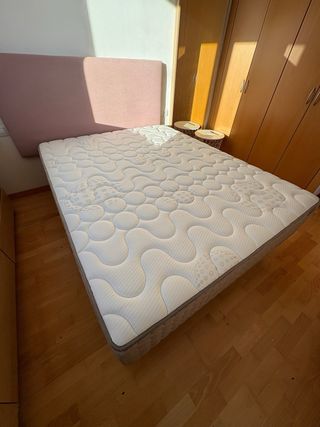 Cama matrimonio con somier