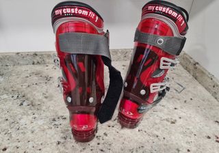 Botas de esquí Salomon rojas. Talla 43