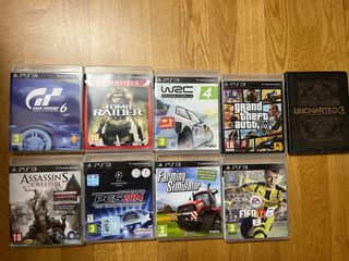 Pacchetto Giochi PS3 (Gran Turismo 6, Tomb Raider, W2C)