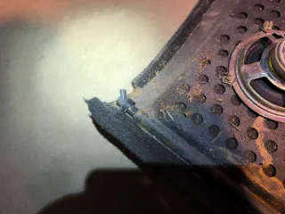 Bandeja maletero y soportes Golf MK2