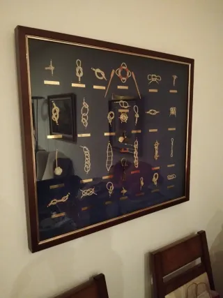 Cuadro de nudos marineros